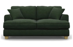Heart of House Hampstead 2 Seater Fabric Sofa Bed - Forest
